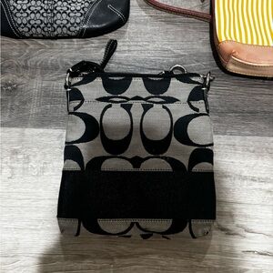 Black and Gray Designer Women's Bag